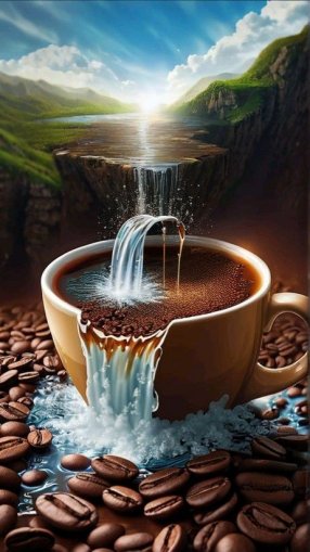 Koffie-plaatje